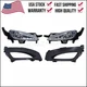 Fit For Kia Optima 2011 2012 2013 Pair Front Bumper Fog Light Lamps W/Bezel 4Pcs