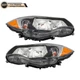 Silscvtt Left+Right For Subaru Impreza 2012-15&XV Crosstrek 13-16 Halogen Chrome