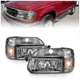Anzo 111040 Headlight For Ford Explorer 1995-2001 Left and Right Chrome Housing Anzo 111040 Headlight For Ford Explorer 1995-2001 Left and Right Chrome Housing