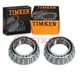2 pc Timken Rear Differential Bearings for 1955-1956 Chevrolet Bel Air si