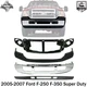 New Front Header Panel + Bumper Kit For 2005-2007 Ford F-250 F-350 Super Duty