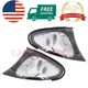 1Pair Corner Lights Brake Turn signal Lamps 63137165860 For 02-05 BMW 325i 330xi