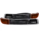 Anzo Parking/Turn Signal Lights Black for 99-07 GMC Sierra |00-06 Yukon/XL