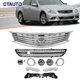 Front Bumper Upper Lower Grille Fog Lights For 2010-2013 Infiniti G37 11-12 G25