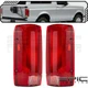 Pair LH RH Halogen Tail Lights fits FORD 90-96 BRONCO F150 F250 F350