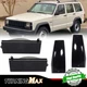 4x Smoke Parking Signal Marker Blinker Light Set for 84-96 Cherokee Pickup Truck