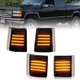 Sequential Amber LED Corner Side Marker Turn Signal Lights for  GMC C/K 1500 NEW