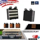 Smoke Front Grille Switchback LED DRL / Signal Lights For Chevy GMC Pickup Truck