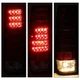 Red Clear LED Tail Lights Pair W/Bulb For Nissan D21 / Hardbody Pickup 1986-1997