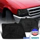 Fits 1998-2000 Ford 98-00 Ranger Diamond Head Lights Lamps Smoke Head Lamps Pair