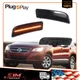 For 2009-2017 Volkswagen Tiguan Smoke Amber LED Front Side Marker Light Set of 2
