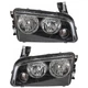 Pair Headlights Fits Dodge Charger SE SXT 3.5L 2006 2007 By CH2503163 4806164AF