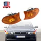 1Pair Amber Corner Lights Parking Lamps for BMW 7-Series E38 1999-2001
