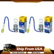 For HeLLa H3 100W Fog Light Bulb H3 Male Spade End Halogen YeLLow 12V H83135111