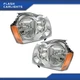 Pair Headlights For Jeep Grand Cherokee 2005-2007 Halogen Type Left+Right Side