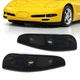 Pair Smoke Lens Front Turn Signal Lights For Chevy Corvette C5 1997 1998-2004