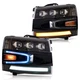VLAND For 2007-2013 Chevy Silverado 1500 2500HD 3500HD FULL LED Headlights Lamps VLAND For 2007-2013 Chevy Silverado 1500 2500HD 3500HD FULL LED Headlights Lamps