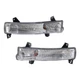 For Jeep Compass 2017-2021 Park Lights Driver and Passenger Side Pair Clear Lens