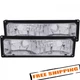 Anzo 511033 Clear/Black Parking/Signal Lights for 88-98 Chevy/GMC C/K1500/2500