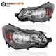 Pair Halogen Headlights W/ Bulbs For 2012-2015 Subaru Impreza 13-16 Crosstrek