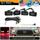 Tacoma Trd Pro Raptor Style Smoked Red LED Grille Light Kit For Toyota 2020-2022