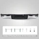 Rear Bumper Assembly Steel w/o Sensor Fit Ford F150 F-150 Truck 2009-2014 Chrome
