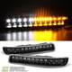 Blk 1999-2006 GMC Sierra Yukon LED Bumper Parking Signal Lights Lamps Left+Right