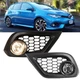 Pair Fog Lights For 16-18 Toyota Corolla IM/16 Scion iM w/Bezel+Switch Kit Clear