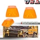 Front Signal Light Amber Plastic Lens For 1980-18 Mercedes Benz G W460 W461 W463