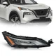 Headlight Passenger Side Fit 2021-2023 Nissan Rogue Halogen W/LED DRL Headlamp