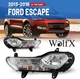 Bumper Fog Lights Replacement For 2013 2014 2015 2016 Ford Escape Clear Len Lamp