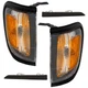 TACOMA 01-04 CORNER LAMP RH 4-pc Kit Assembly Halogen with Headlight Fillers