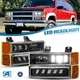 LED Headlight DOT Bumper Lamp Side Marker for Chevy Blazer 1994 C10 1994-1998