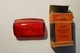 Vintage 1946 47 48 Plymouth Tail Light Lens NORS Ruby Glass T373 Lynx Eye