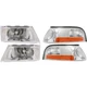Headlight Kit For 2003-2004 Mercury Grand Marquis