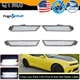 For 10-15 Chevy Camaro Front+Rear Led Bumper Side Marker Lights Lamps 4Pcs Clear