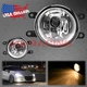 2006 Scion XA Pair Clear Lens Halogen Lamp Fog Light Fit Quality Replacement T4