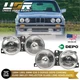 Euro Smiley GLASS Ellipsoid Projector 5 3/4 Headlight+Bracket+Wiring For BMW E30