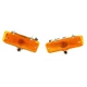 Driver & Passenger-Side 2-Piece Parking Lamp Assemblies Chevy Chevelle/ El Ca...