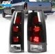 LED Tail Lights For 1988-1998 Chevy GMC C/K 1500 2500 3500 Rear Brake Lamps Pair