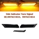 Smoked LED Blinker Side Indicator Turn Signal for Porsche 987 997 CA